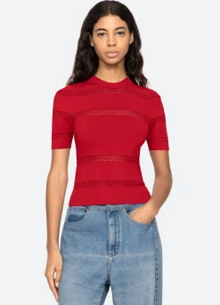 Best Sea New York Devon S/S Top