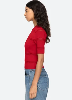 Best Sea New York Devon S/S Top
