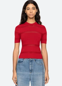 Best Sea New York Devon S/S Top