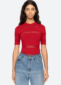 Best Sea New York Devon S/S Top