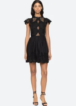 Fashion Sea New York Drea Mini Dress Black