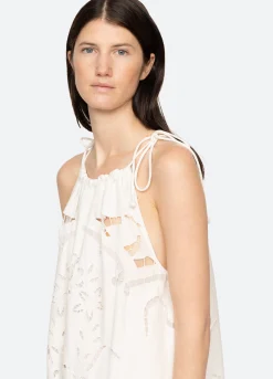 Outlet Sea New York Edith Dress White