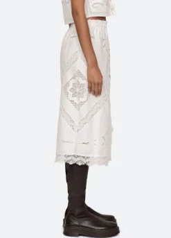 New Sea New York Edith Skirt White