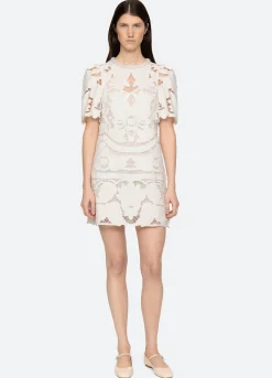 Fashion Sea New York Edith S/S Dress White