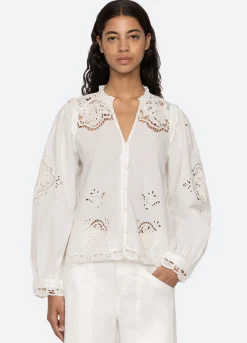Fashion Sea New York Edith Top White