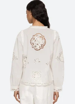 Fashion Sea New York Edith Top White