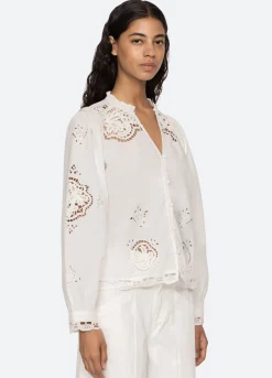 Fashion Sea New York Edith Top White