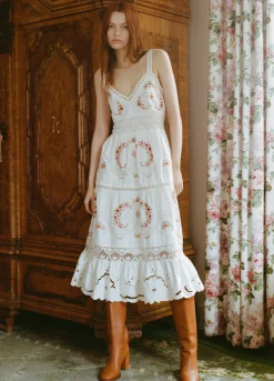 Outlet Sea New York Edwina Dress White