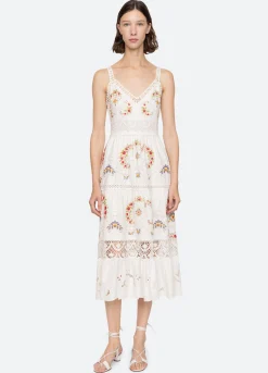Outlet Sea New York Edwina Dress White