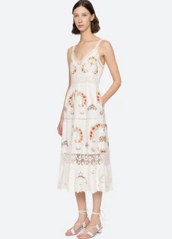 Outlet Sea New York Edwina Dress White