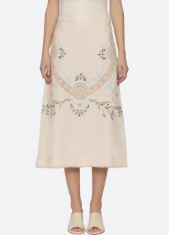 Sale Sea New York Edwina Skirt White