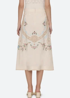 Sale Sea New York Edwina Skirt White