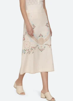 Sale Sea New York Edwina Skirt White