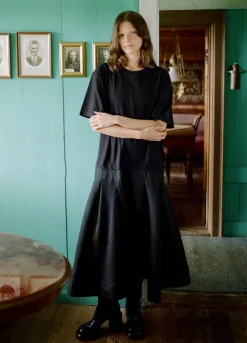 New Sea New York Elegi T-Shirt Dress Black