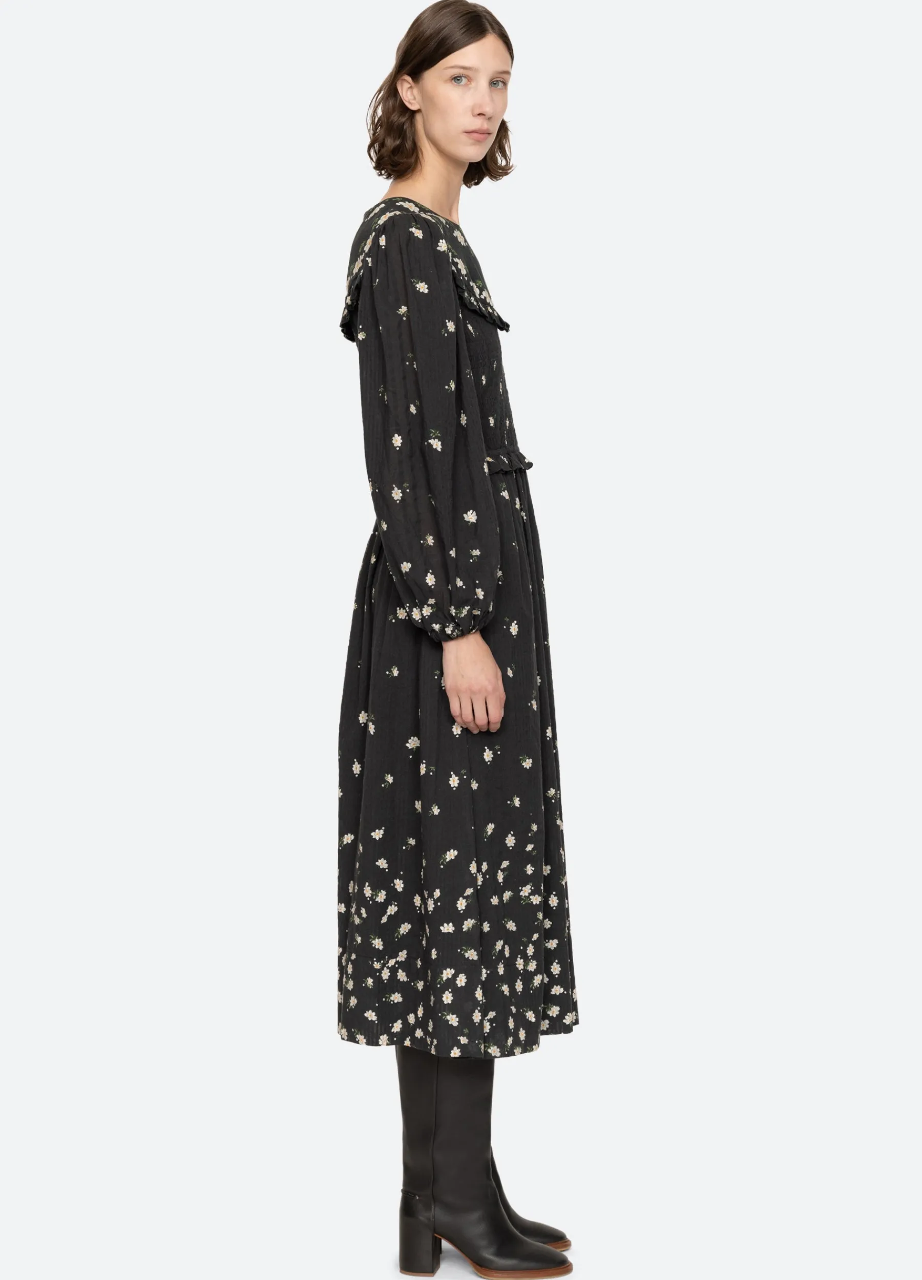 Clearance Sea New York Elizabeth L/S Dress Black