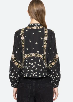 Online Sea New York Elizabeth Top Black