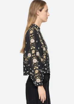 Online Sea New York Elizabeth Top Black