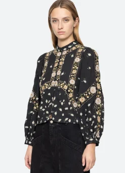 Online Sea New York Elizabeth Top Black