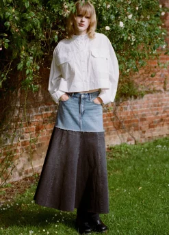 New Sea New York Elle Skirt Blue