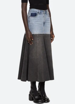 New Sea New York Elle Skirt Blue