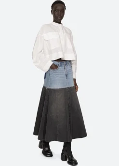 New Sea New York Elle Skirt Blue