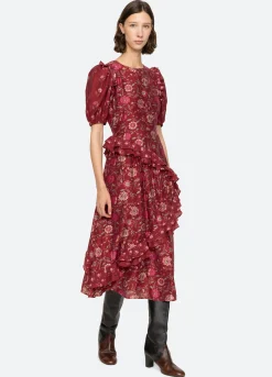 Clearance Sea New York Famke Dress Magenta