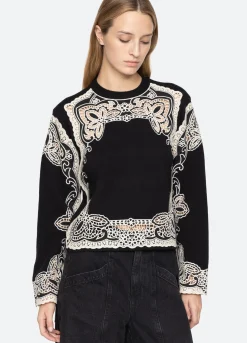 Discount Sea New York Gianna Sweater Black