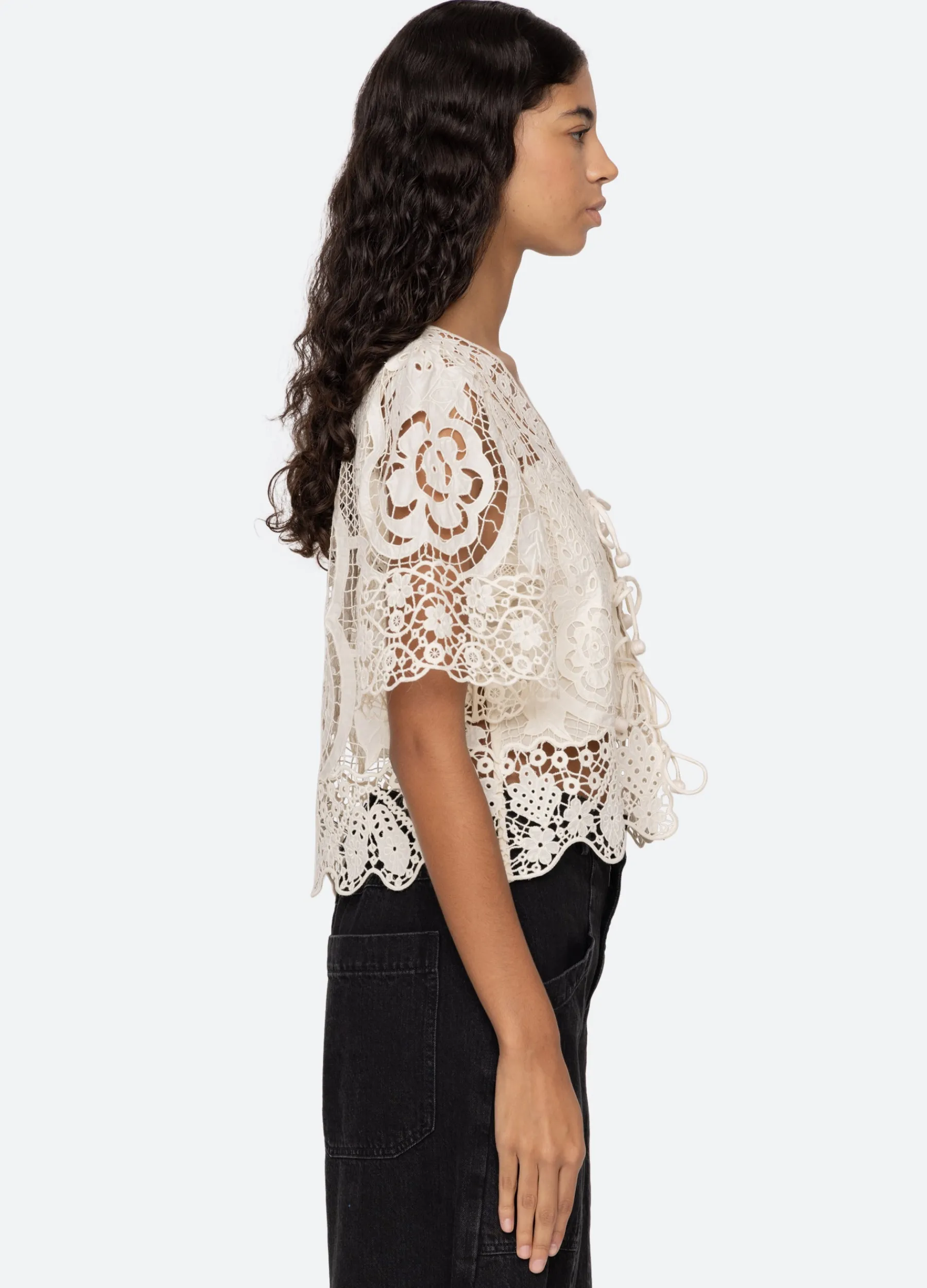 Online Sea New York Gianna Tie Top