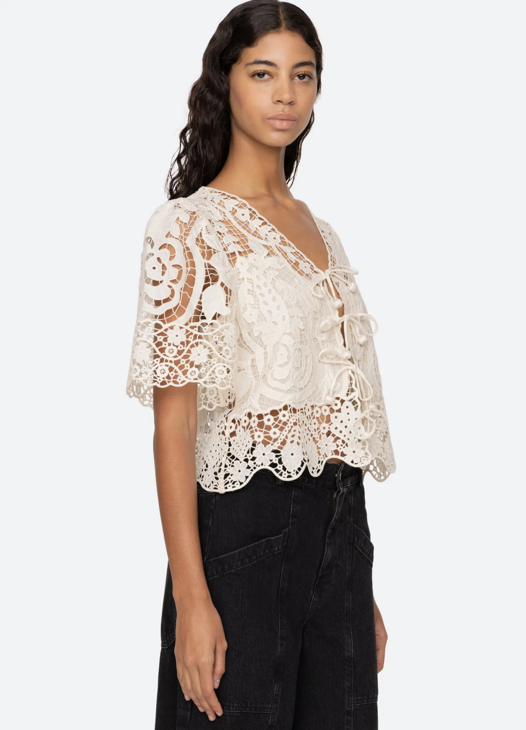 Online Sea New York Gianna Tie Top