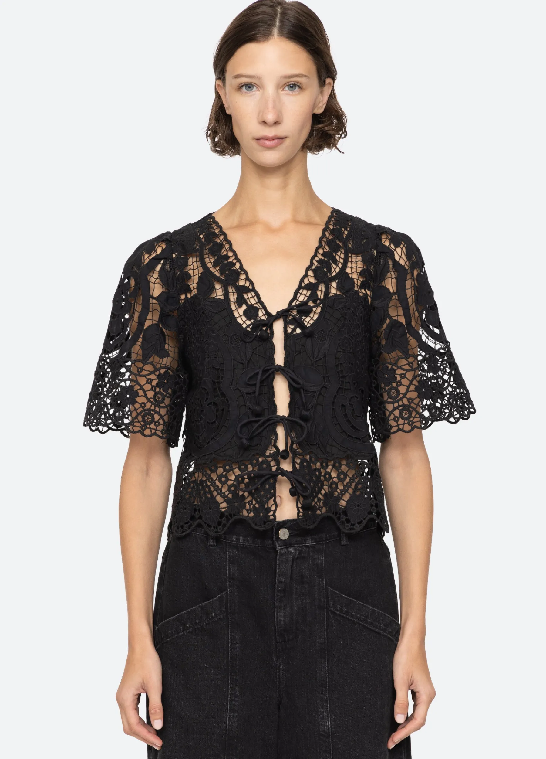 Online Sea New York Gianna Tie Top