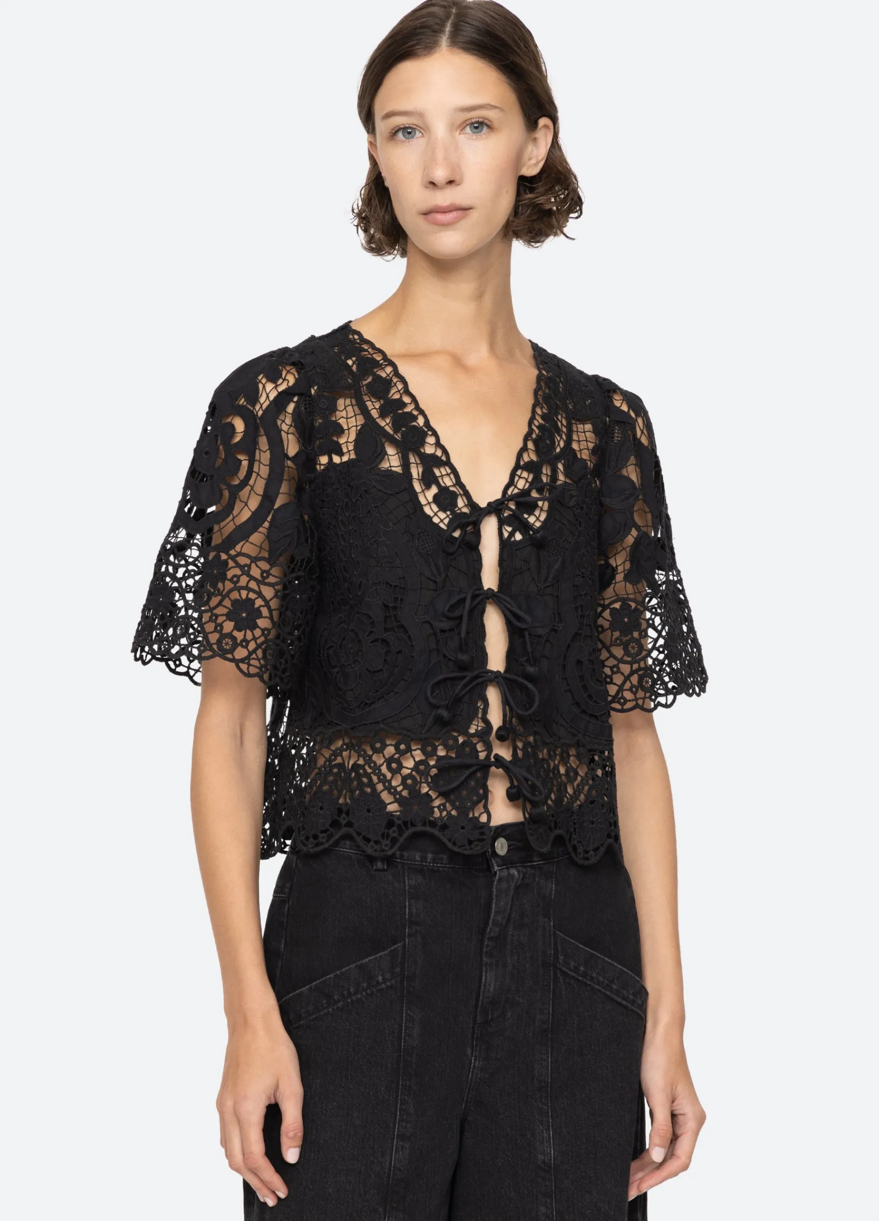 Online Sea New York Gianna Tie Top