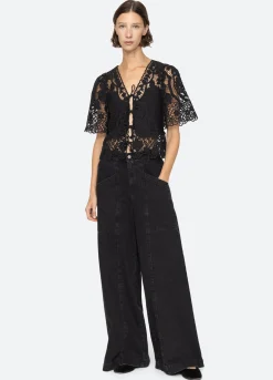 Online Sea New York Gianna Tie Top