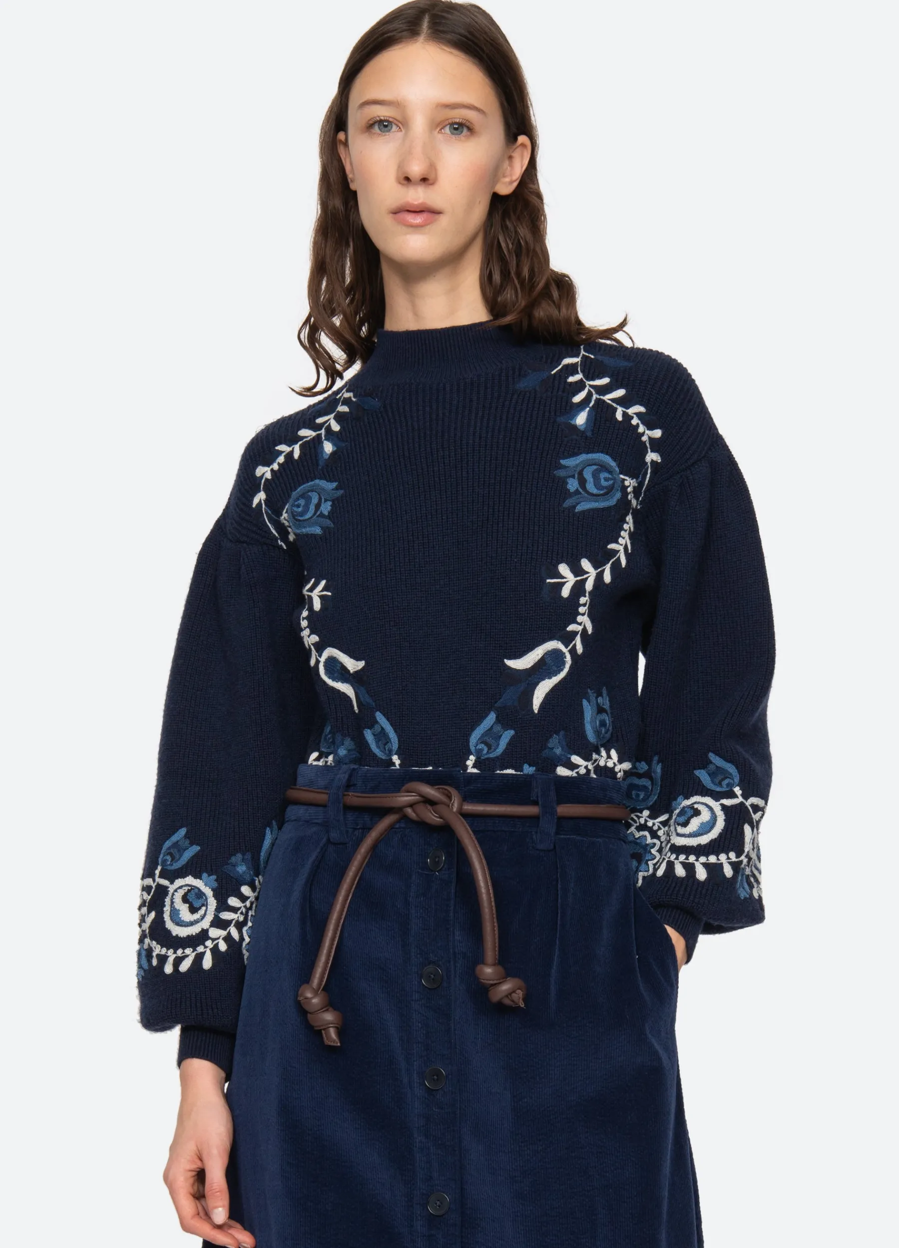 Outlet Sea New York Inga Sweater Navy