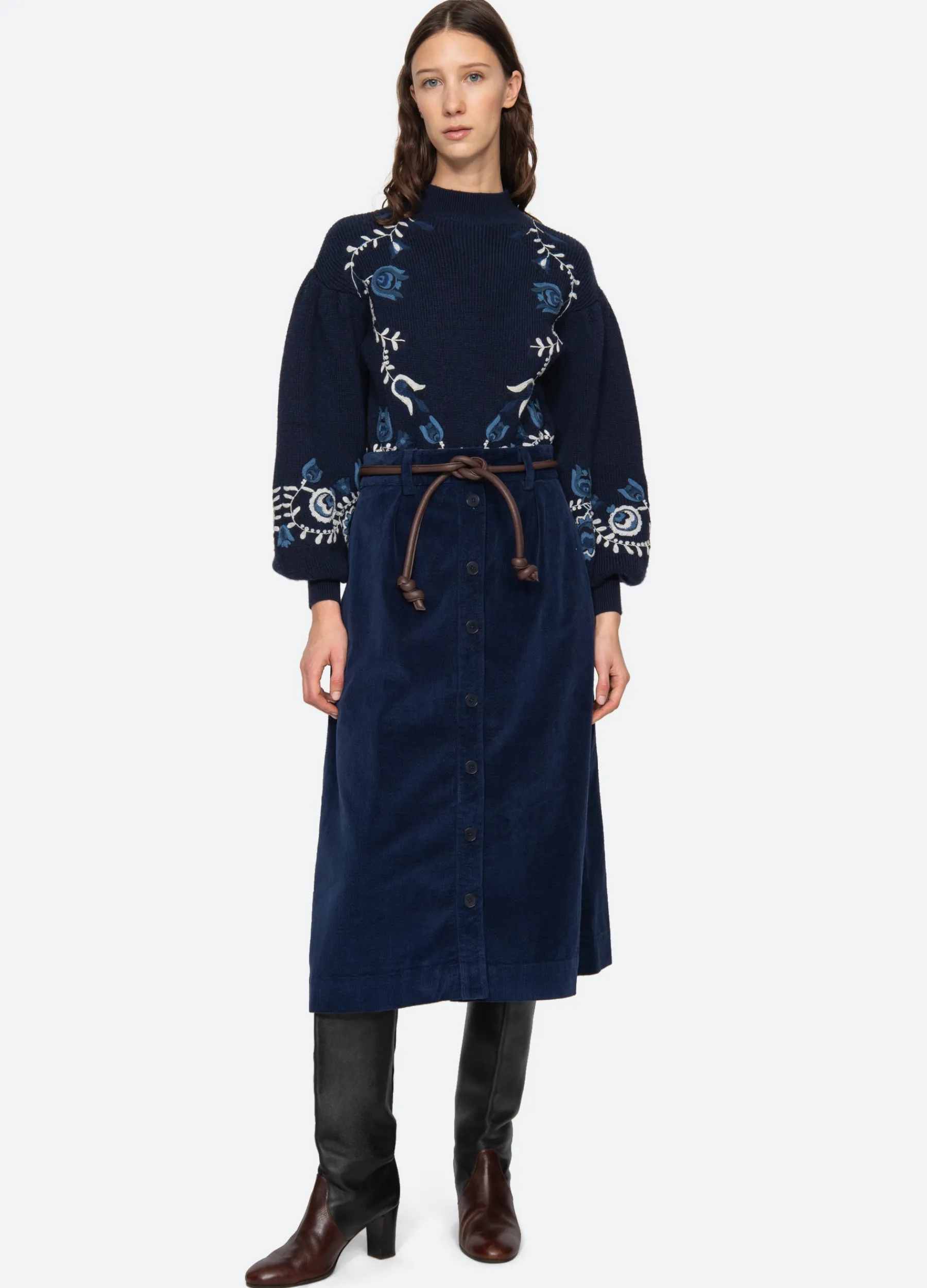 Outlet Sea New York Inga Sweater Navy