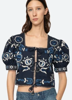 Discount Sea New York Inga Top Navy