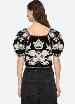 Clearance Sea New York Irene Top Black
