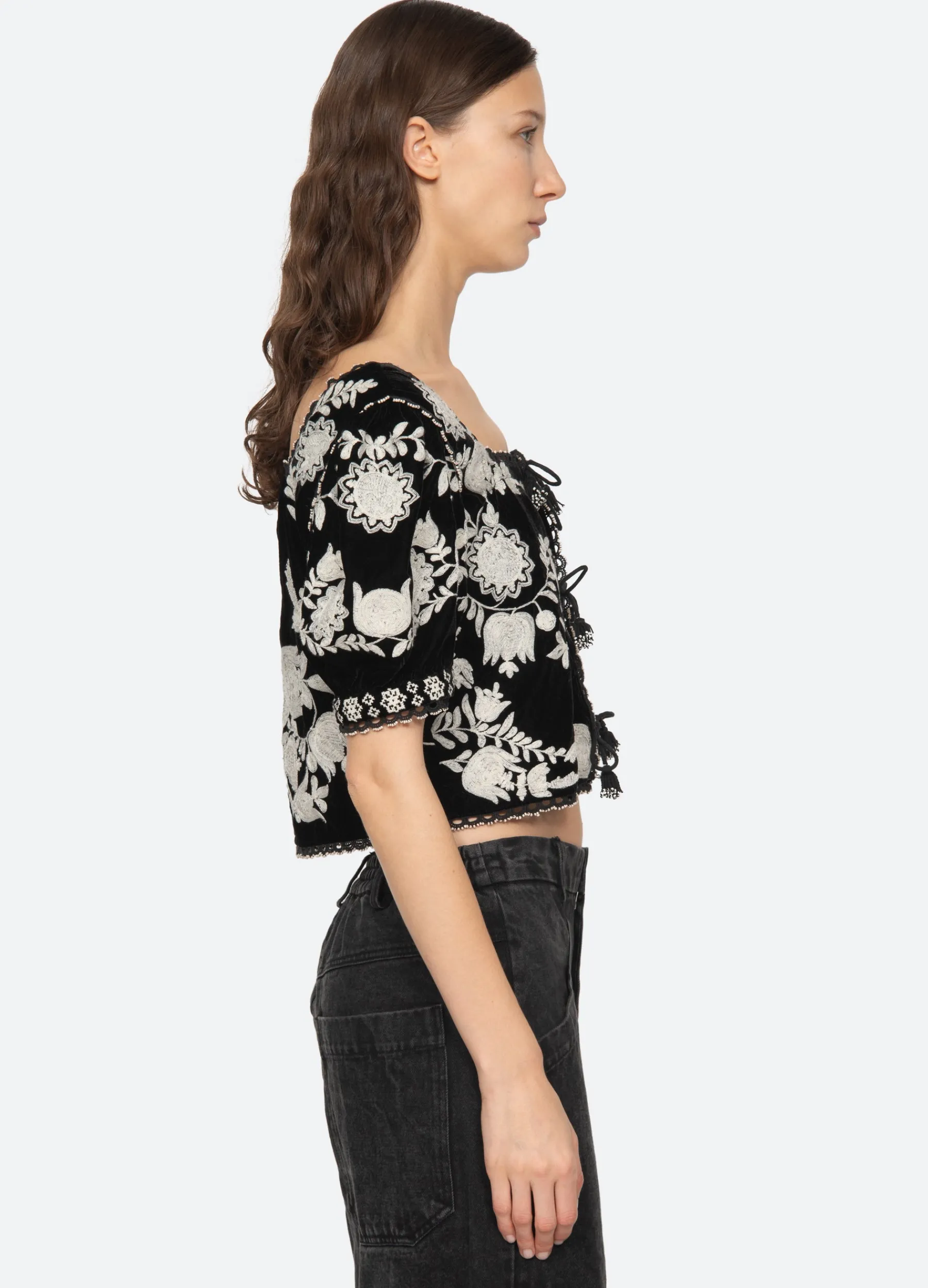 Clearance Sea New York Irene Top Black