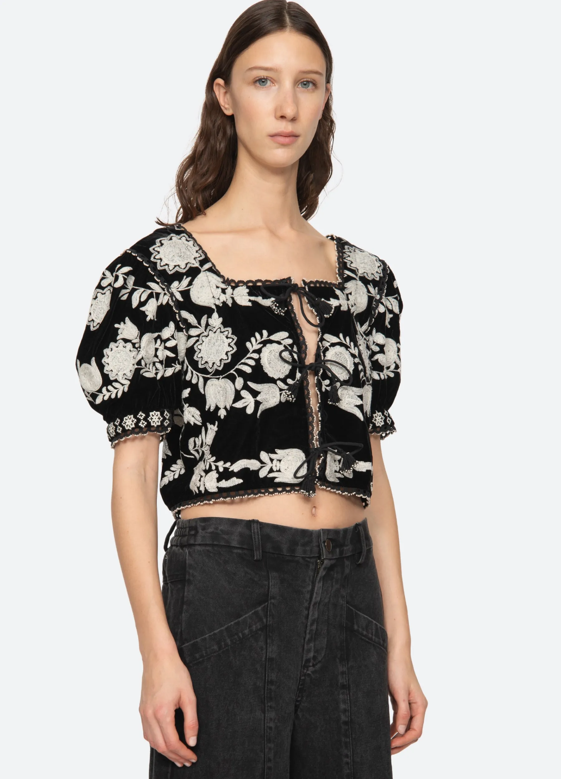Clearance Sea New York Irene Top Black