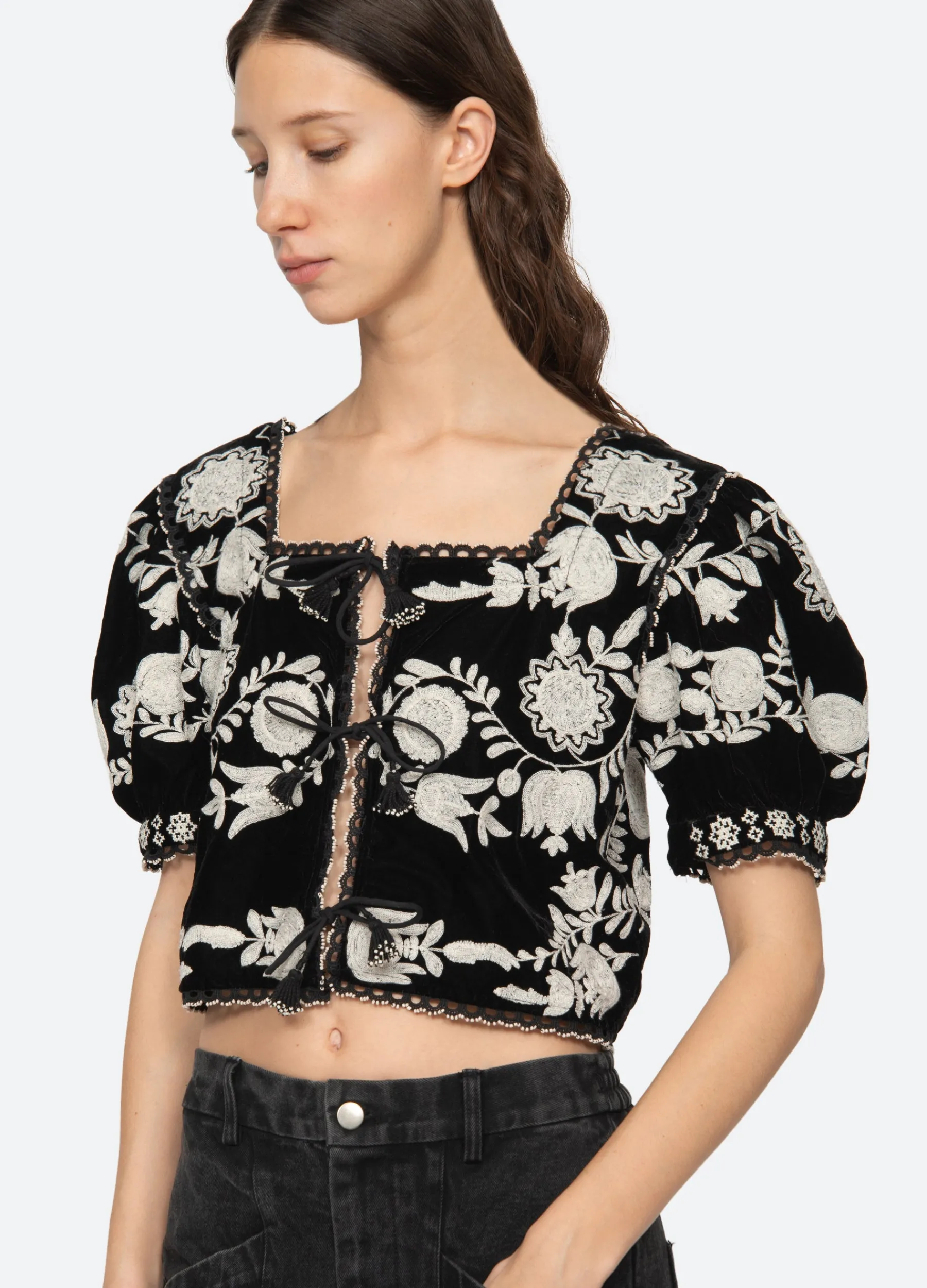 Clearance Sea New York Irene Top Black