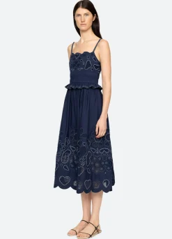 Online Sea New York Jeanetta Dress Navy