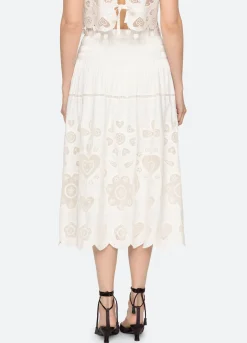 Best Sea New York Jeanetta Skirt White