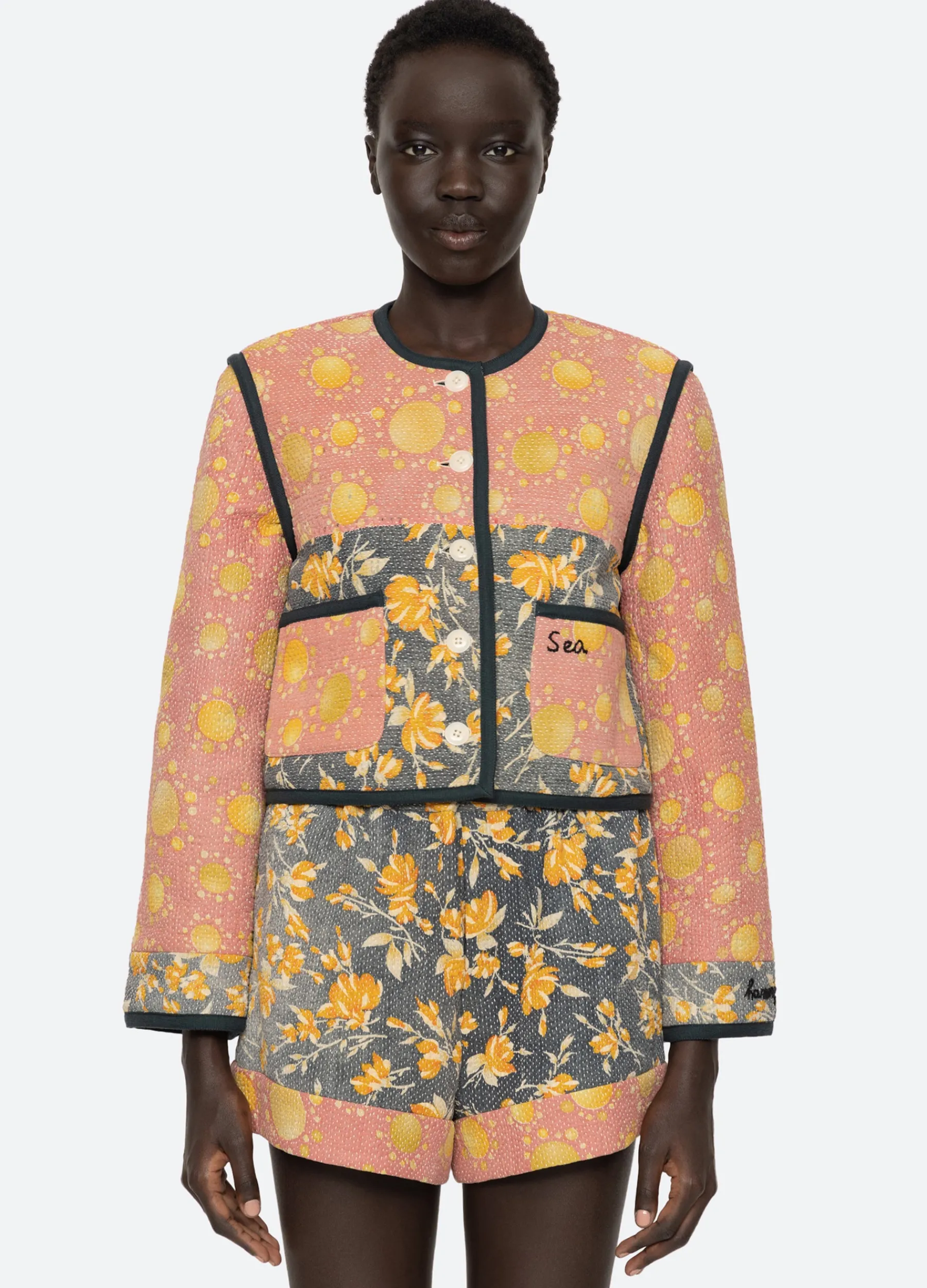Online Sea New York Kantha Jacket