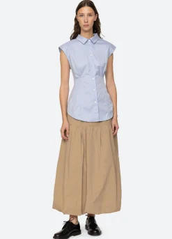 Hot Sea New York Kendra Top Blue