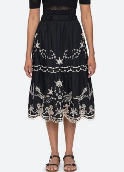 Hot Sea New York Kingsley Skirt Black