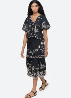 Hot Sea New York Kingsley Skirt Black