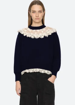New Sea New York Kristeen Sweater Navy