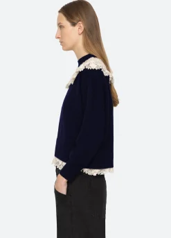 New Sea New York Kristeen Sweater Navy