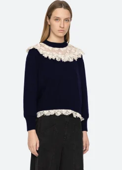 New Sea New York Kristeen Sweater Navy