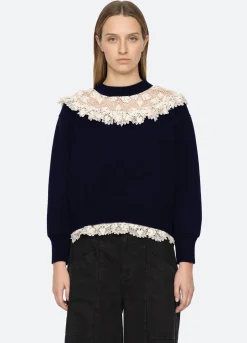New Sea New York Kristeen Sweater Navy