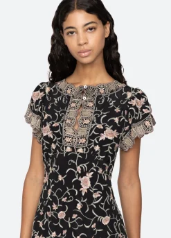 Hot Sea New York Lacey S/S Dress Black